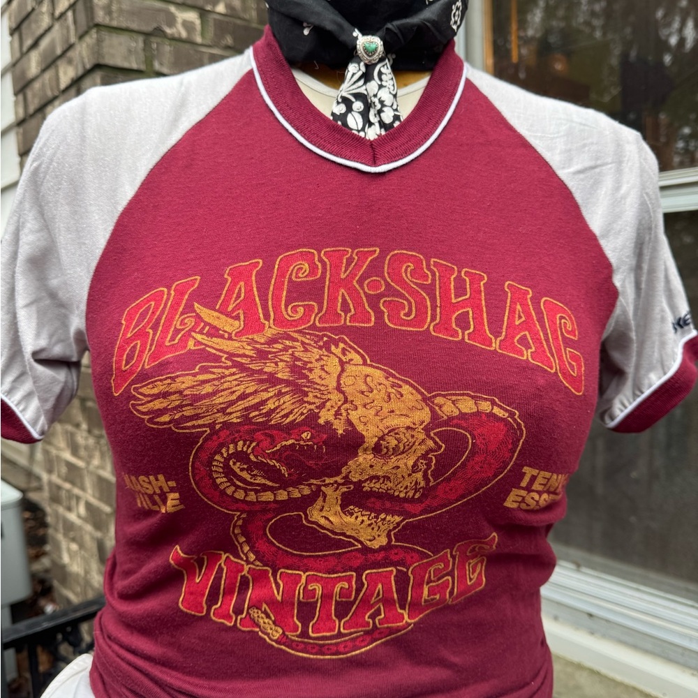Vintage Black Shag Nashville TN special edition tee